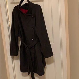 Torrid funnel neck coat size 4
